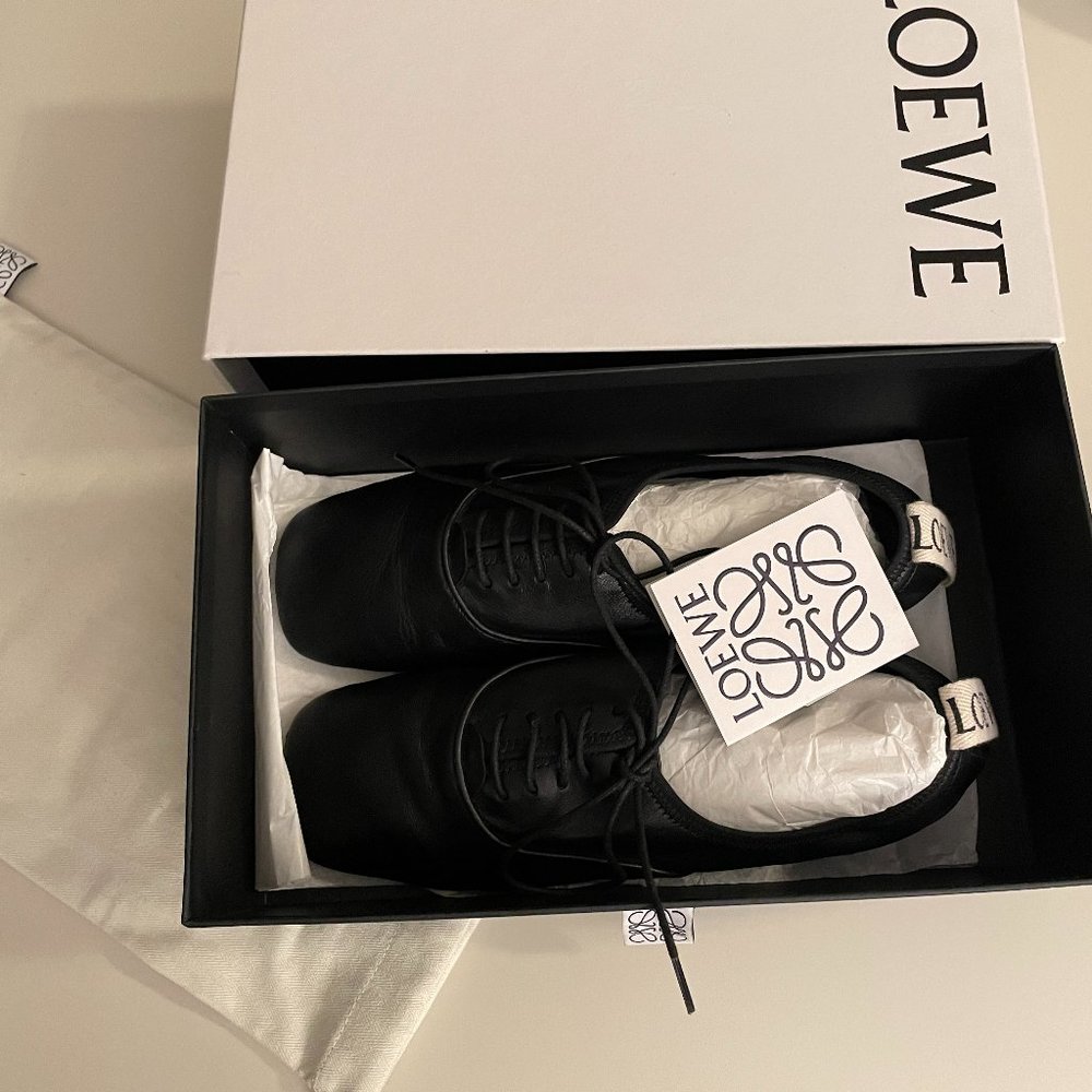 LOEWE Leather Derby shoes - 38 1120-＞600$